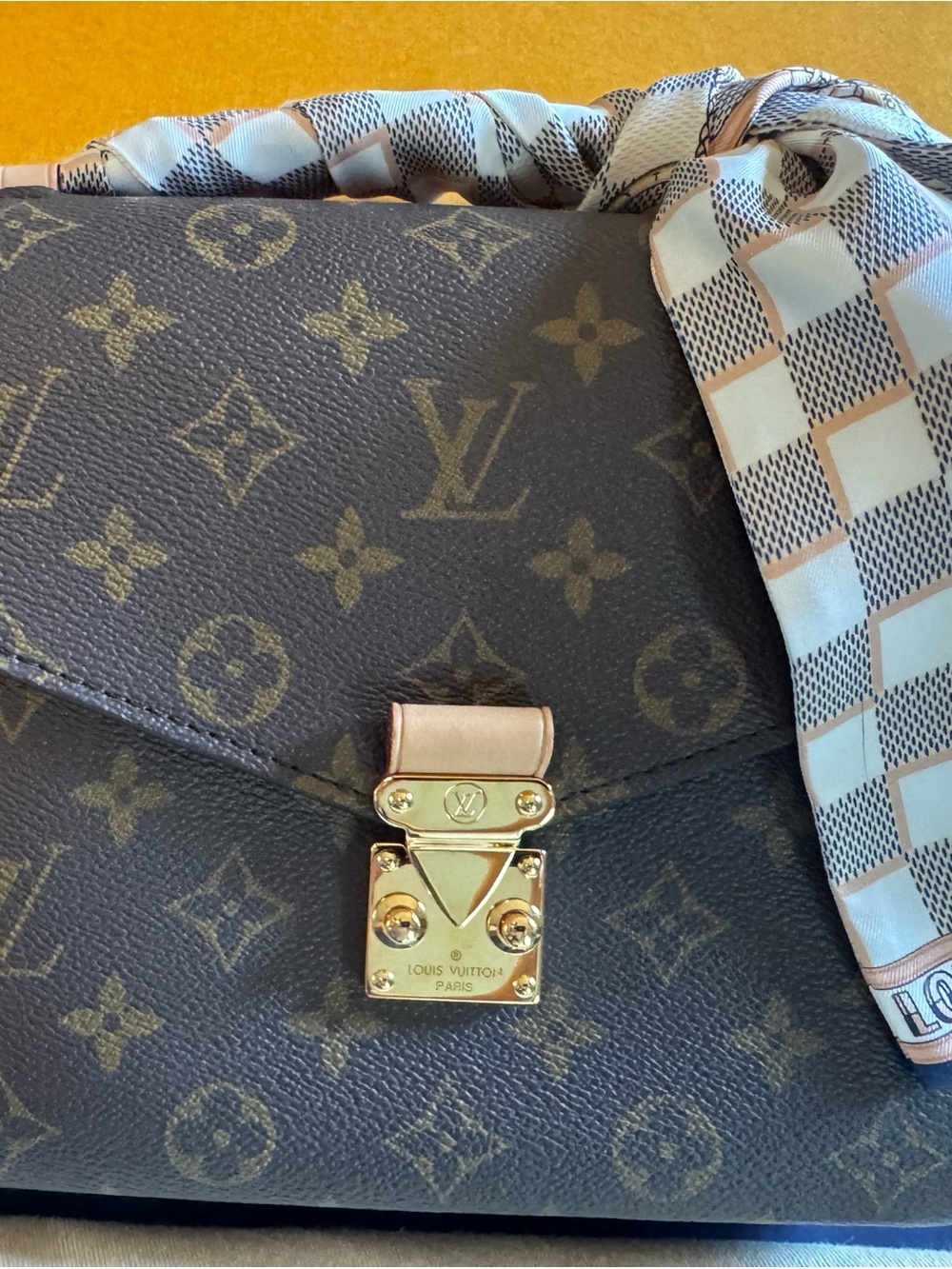 Louis Vuitton Brown Monogram Pochette Metis Shoulder Bag - Picture 5 of 15